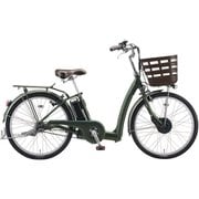 電動アシスト自転車 RAKUTTO(ラクット) 24インチ 内装3段変速 T.Xジェードオリーブ RK4B45 3P574C0