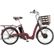 電動アシスト自転車 RAKUTTO(ラクット) 20インチ 内装3段変速 T.Xルビーレッド RK0B45 3P575A0