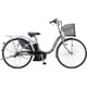 電動アシスト自転車 Assista U LT（アシスタ U ライト） 26インチ 12.3Ah 内装3段変速 M.XRシルバー A6LC31 3P11SA0