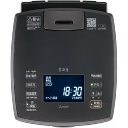 未使用保証付☆三菱 IHジャー炊飯器（5.5合）本炭釜 炭漆黒 NJ-VW10F 三菱電機 三菱IHジャー炊飯器(本炭釜)5.5合 NJ‐BW10F‐B — nmo