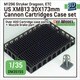 DM35155 1/35 現用 アメリカ XM813ブッシュマスターII 30mm機関砲30×173mm弾 空薬莢セット マズルブレーキ付 400個入 [プラモデル用パーツ]