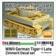 DD48001 1/48 WWII ドイツ タイガーI重戦車中期/後期型 ツィンメリットデカールセット エッチンググリル付 （タミヤ用） [プラモデル用品]