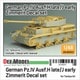 DD48002 1/48 WWII ドイツ IV号戦車H型後期型/J型初期型 ツィンメリットデカールセット （タミヤ用） [プラモデル用品]
