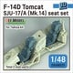 DS48031 1/48 現用 アメリカ F-14Dトムキャット用 SJU-17/A（Mk.14）射出座席セット （タミヤ用） [プラモデル用パーツ]