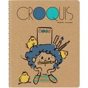 限定 ミニチュア クロッキーブック 青 100枚 2025年 スケッチブックの日 SMINI2SB-25