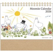 M09537 [2026年 リング卓上カレンダー ムーミン]