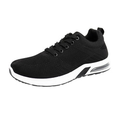 メンズ レディース 撥水 ニットシューズ GMOOD ジームード ランニング スニーカー ブラック 24.5cm gm-400-black-245