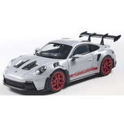 S4314802 1/43 ポルシェ 911（992） GT3 RS 2023 グレー/レッド [ダイキャストミニカー]