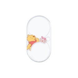 iPhone 16/16 Plus用 カメラフルプロテクター くまのプーさん PG-D24ACLG06POO