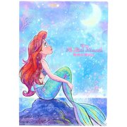 限定 クリアファイルA4 ゆめかわ!おやすみタイム リトル・マーメイド S2174936