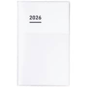 ジブン手帳mini 2026年 DIARY ホワイト ニ-JCMD1W-26