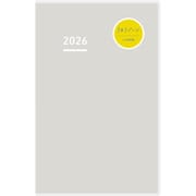 ジブン手帳DAYs 2026年 グレー ニ-JD1M-26