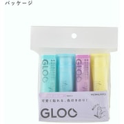 限定 GLOO スティックのり（ソルベカラー） 4本パック 99Kタ-G301-4P-L1