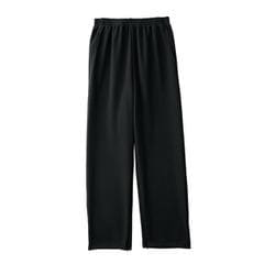 快適裾ファスナー付きパンツ LLサイズ ブラック dfastenerpants Dｶ0112