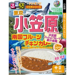 るるぶ×HACHI 東京 小笠原 南国フルーツチキンカレー 中辛 180g