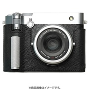 富士フィルム GFX100RF用 本革ケース クラシック メタルグリップ付 ブラック PTBG008