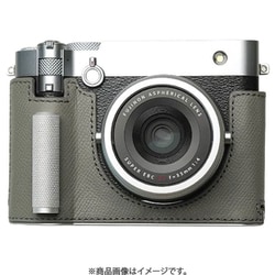 富士フィルム GFX100RF用 本革ケース クラシック メタルグリップ付 ナイトサファリ PTBG010