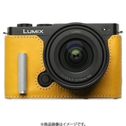 Panasonic LUMIX S9用 本革ケース クラシック メタルグリップ付 ビビッドイエロー PTBH006