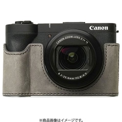Canon PowerShot V1用 本革ケース ヴィンテージ風 ディープグレー PTBI003