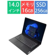 ノートパソコン/Lenovo V14 Gen 4/AMD/14型/Ryzen 5 7430U/メモリ 16GB/SSD 256GB/Windows 11 Pro/ブラック 82YX003EJPY