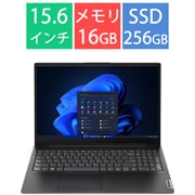 ノートパソコン/Lenovo V15 Gen 4/AMD/15.6型/Ryzen 5 7430U/メモリ 16GB/SSD 256GB/Windows 11 Pro/ブラック 82YY003LJPY