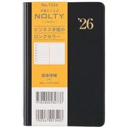 2026年1月始まり手帳 ウィークリー NOLTY(ノルティ) 能率手帳4(黒) 2026-1226