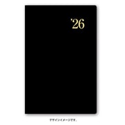 2026年1月始まり手帳 ウィークリー NOLTY（ノルティ） 能率手帳ライツ3（黒） 2026-1251