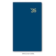 2026年1月始まり手帳 ウィークリー NOLTY（ノルティ） 能率手帳ワイド3（ネイビーブルー） 2026-1413