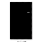 2026年1月始まり手帳 ウィークリー NOLTY（ノルティ） ポケットカジュアル1（ブラック） 2026-1501