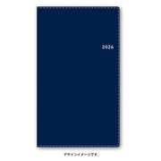 2026年1月始まり手帳 ウィークリー NOLTY（ノルティ） ポケットカジュアル1（ネイビー） 2026-1503