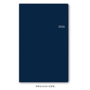2026年1月始まり手帳 ウィークリー NOLTY（ノルティ） ポケットカジュアル4（ネイビー） 2026-1511