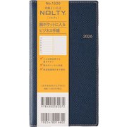 2026年1月始まり手帳 ウィークリー NOLTY(ノルティ) エクセルカジュアル3(ネイビー) 2026-1530