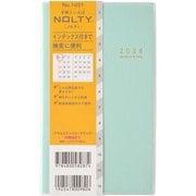 2026年1月始まり手帳 NOLTY(ノルティ) アクセスマンスリーグランデ日曜始まり(グリーン) 2026-1651