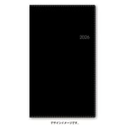 2026年1月始まり手帳 ウィークリー NOLTY（ノルティ） クレスト3（ブラック） 2026-1811