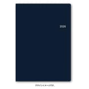 2026年1月始まり手帳 ウィークリー NOLTY（ノルティ） キャレルA6バーチカル1（ダークネイビー） 2026-2021