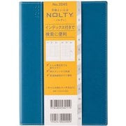 2026年1月始まり手帳 ウィークリー NOLTY(ノルティ) キャレルB6バーチカル1(インディゴブルー) 2026-2045