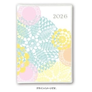 2026年1月始まり手帳 PAGEM by NOLTY ペイジェムマンスリーリュミエールPetit日曜（ホワイト） 2026-2179