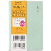 2026年1月始まり手帳 PAGEM by NOLTY ペイジェムマンスリーPetit日曜(ミントグリーン) 2026-2182