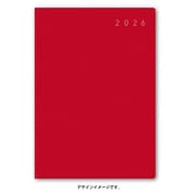 2026年1月始まり手帳 ウィークリー NOLTY（ノルティ） エクリB6ー1（レッド） 2026-2262