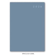 2026年1月始まり手帳 ウィークリー NOLTY（ノルティ） エクリB6ー1（ブルー） 2026-2263