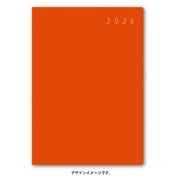 2026年1月始まり手帳 ウィークリー NOLTY（ノルティ） エクリB6ー1（オレンジ） 2026-2264