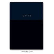 2026年1月始まり手帳 ウィークリー NOLTY（ノルティ） エクリB6メモ（ネイビー） 2026-2281