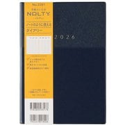 2026年1月始まり手帳 ウィークリー NOLTY(ノルティ) エクリB6メモ(ネイビー) 2026-2281