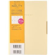 2026年1月始まり手帳 ウィークリー NOLTY(ノルティ) エクリPlusB6ー8(パウダーイエロー) 2026-2316