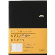 2026年1月始まり手帳 ウィークリー NOLTY(ノルティ) 能率手帳B5(黒) 2026-6111
