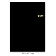 2026年1月始まり手帳 ウィークリー NOLTY（ノルティ） 能率手帳B5月間ブロック（黒） 2026-6126