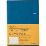 2026年1月始まり手帳 ウィークリー NOLTY(ノルティ) エクリA5-1(インディゴブルー) 2026-6314