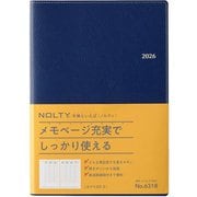 2026年1月始まり手帳 ウィークリー NOLTY(ノルティ) エクリA5-3(ロイヤルブルー) 2026-6318
