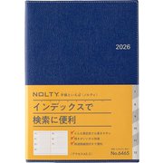 2026年1月始まり手帳 ウィークリー NOLTY(ノルティ) アクセスA5-2(ネイビー) 2026-6465