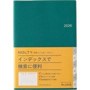 2026年1月始まり手帳 ウィークリー NOLTY(ノルティ) アクセスA5-3(グリーン) 2026-6468